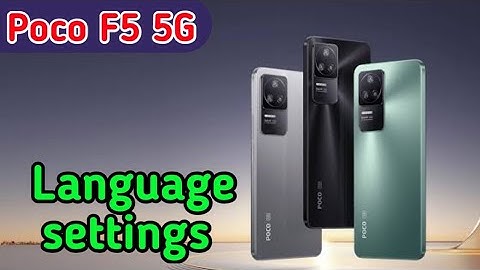 How to change language in Poco F5 5G, Poco F5 5G mein language Kaise change Karen