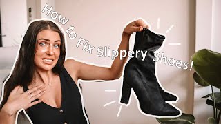 How to fix Slippery Shoes! Feat. NASTY GAL | Emma Caitlain