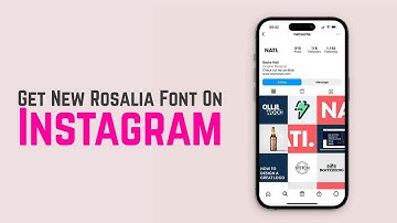 Get New Rosalia Font On Instagram (2025) – Rosalia Font Instagram Not Showing Problem FIXED!!