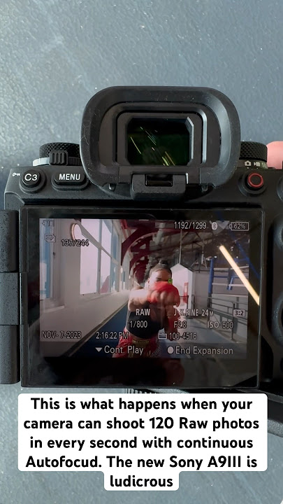 The Sony A9III with its global shutter is absolutely insane #sonya9III