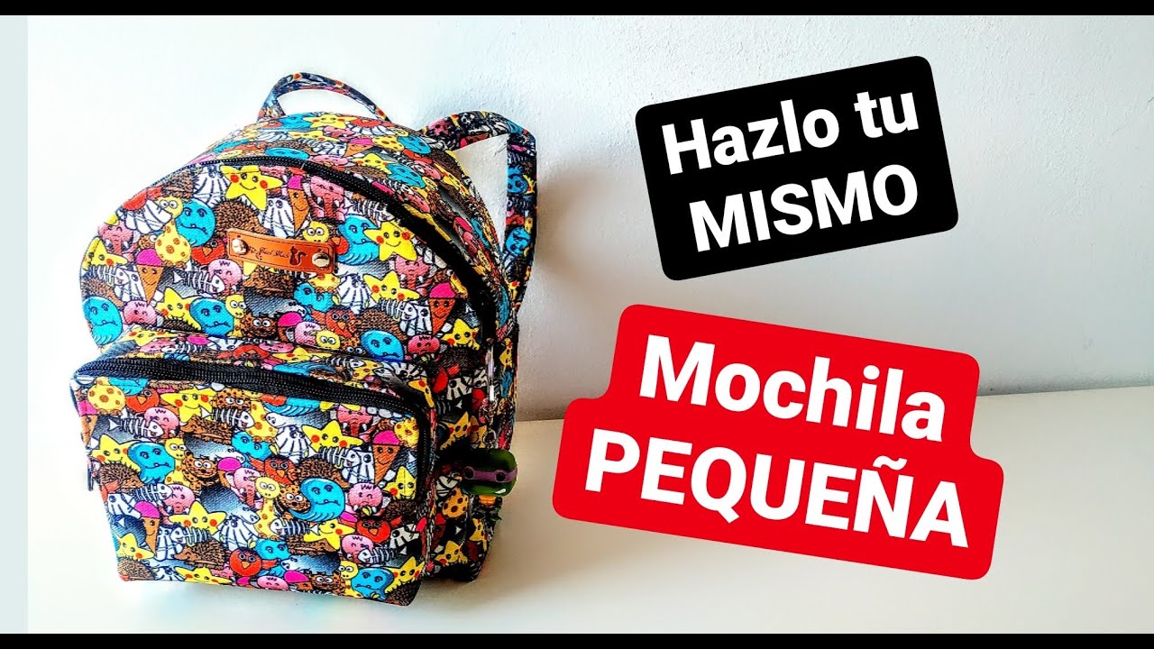 Como hacer MOCHILA INFANTIL - backpack diy tutorial - YouTube