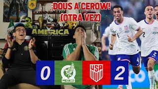 ¡SOMOS HIJOS DE ESTADOS UNIDOS! 😭 | MÉXICO 0-2 USA REACCIÓN | FINAL CONCACAF NATIONS LEAGUE