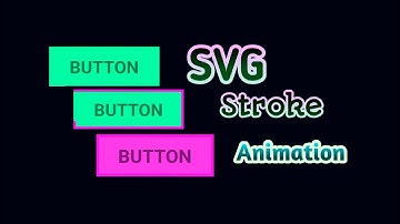 SVG Button Stroke Animation on Hover