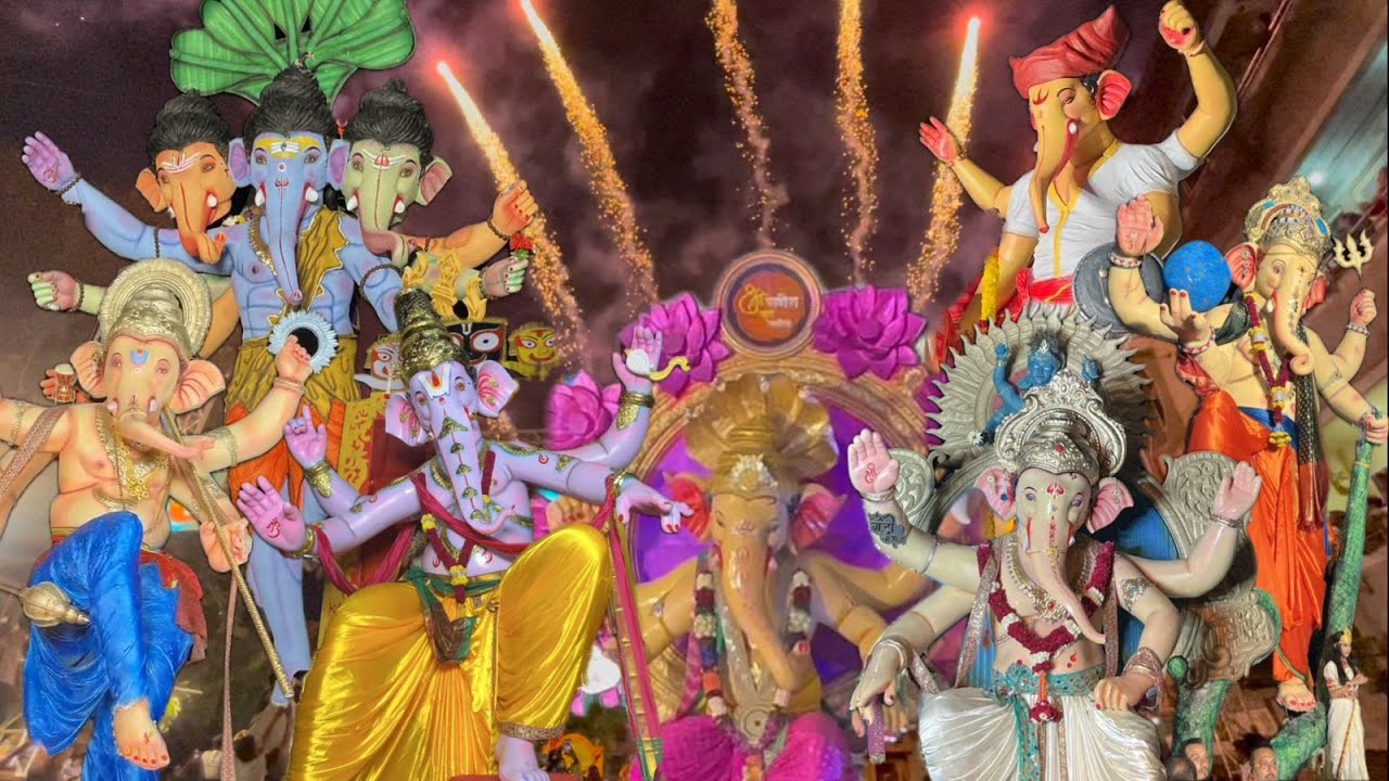 Surat‘s BIGGEST Ganpati Murti Aagman 2025 Revealed 😍 Surat Ganesh Utsav 2025 | DKM Ganesh Aagman