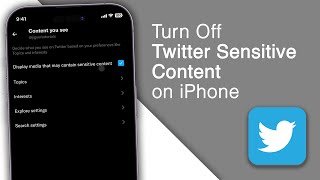 How to Turn Off Twitter Sensitive Content on iPhone! [2023]