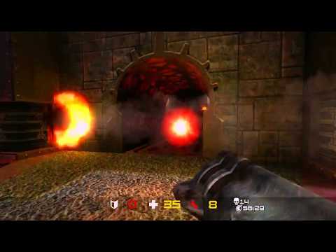 Quake III Arena Arcade Gameplay - Hunter Boss Battle, Powerstation 0218 Q3 Xbox 360 Gamepad