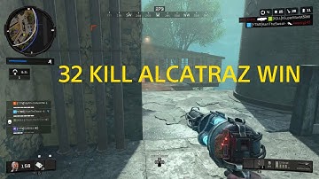 32 KILL ALCATRAZ WIN! | CoD Blackout