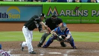 NYM@MIA: Brown doubles in two to extend Marlins' lead