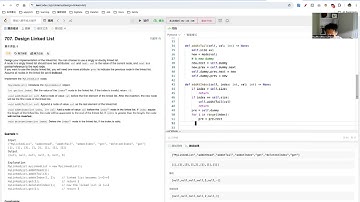Leetcode 707. Design Linked List