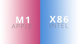 Разница Apple M1 и Intel AMD X-86 X-64