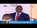 'Semeni kimeumana!': DP Ruto's speech at National Prayer Breakfast