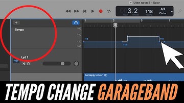 How to change the tempo of a song in Garageband - 2025