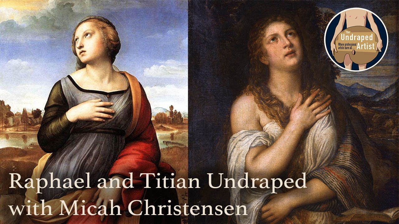 RAPHAEL AND TITIAN UNDRAPED
