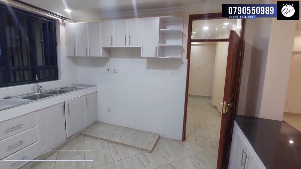 I FOUND A MASSIVE TWO BED APARTMENT WITH A LIFT ROOFTOP TERRACE A FEW METERS OFF THIKA