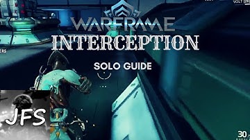 WARFRAME | Interception Solo Guide (Capture Posts)