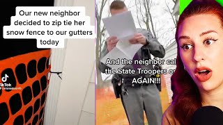 the tiktok petty neighbor saga to end them all - REACTION