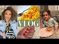 VLOG: FAMILY TIME + COOKING OMELETTES, NEW NAILS, ICE CREAM NIGHT & MORE