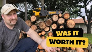 20 Volt DeWALT Chainsaw For The Small Homestead???