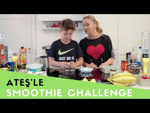 Ateş'le Smoothie Challenge | Ivana Sert