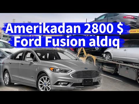 Amerikadan maşın getirmek (Ford fusion) 2021