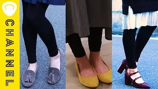 レギンスのスカート別合わせ方３Style Leggings skirt matching method 3Style