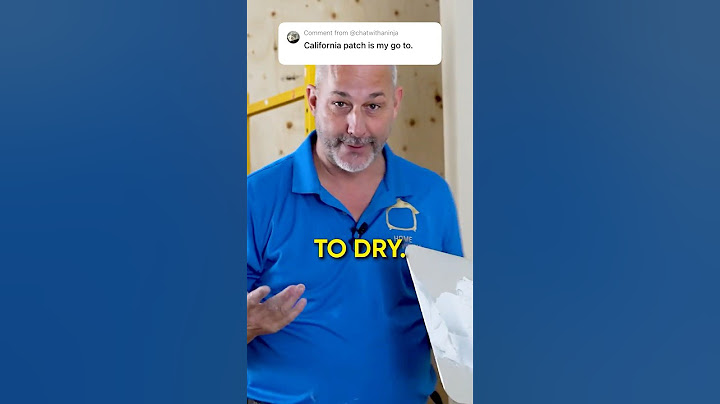 How to Patch Drywall