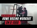 Home boxing workout on focusmaster g1000