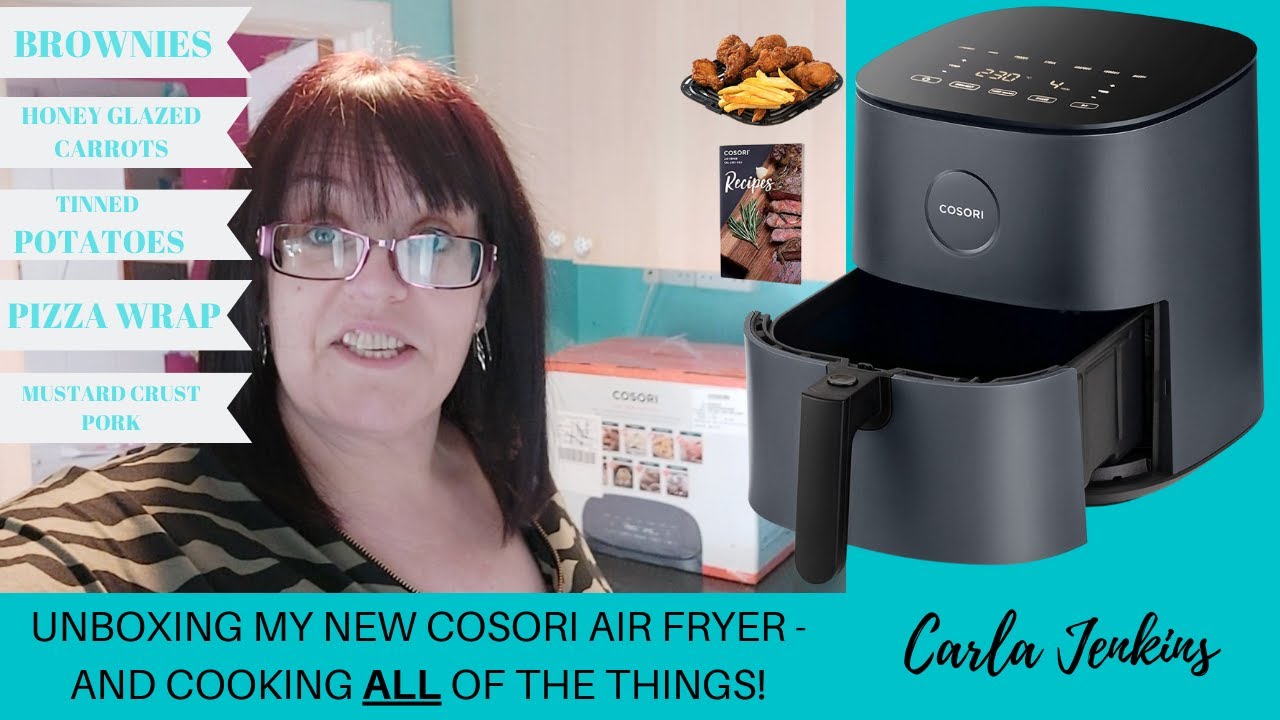 Air Fryers - The Basics for Beginners - How To Use An Air Fryer - Cosori Air  Fryer Unboxing/ Review 