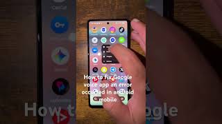 How to fix Google voice app an error occurred in android mobile