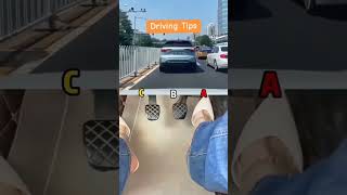 How to Master Clutch Brake and Accelerator Easily #youtubeshorts #drivingtips