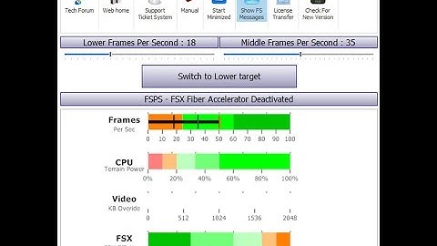 How To Improve FPS in Flight Simulator X