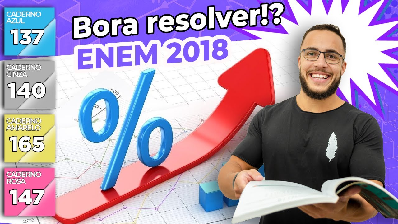 🔵 Questão 137 - Caderno Azul | Matemática Básica | MATEMÁTICA ENEM 2018