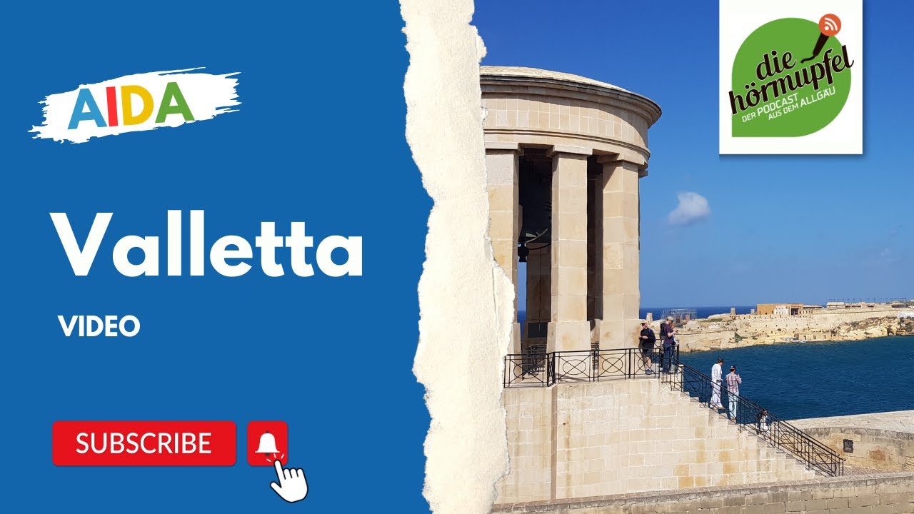 Valletta mit der AIDAblu