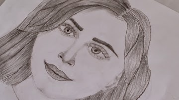 How to draw smiley face step by step drawing || Pencil Sketch for beginners || Face drawing