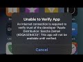 How To Fix Unable to verify app scarlet on iphone 2023 || Unable To  Verify app issue