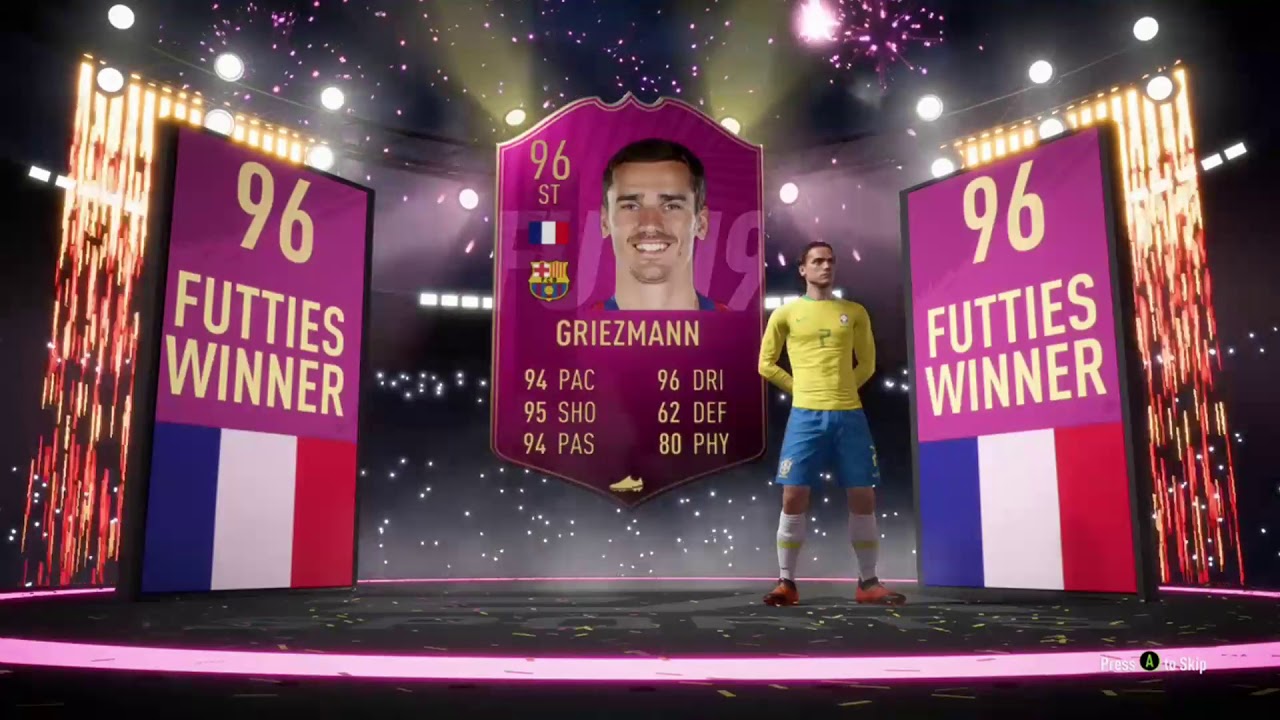 FIFA 19 FUTTIES Winner-Second Chance Griezmann No Loyalty