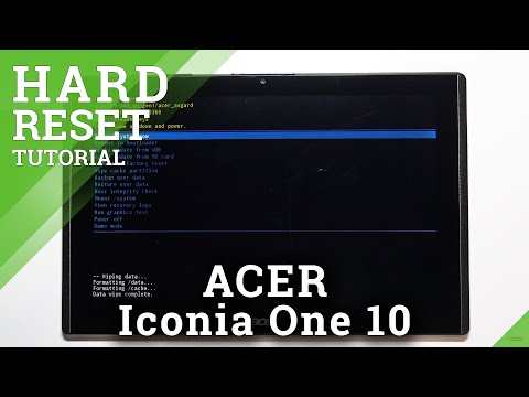 Video: Kako da resetujem svoj Acer Iconia a1 810?