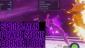 MVCI - SPIDER-MAN POWER STONE LOOP COMBO!
