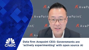 Data firm Avepoint CEO: Governments are 