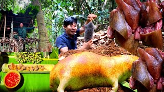 Bất Ngờ Dưới Gốc Cây Sau 2H Đào , Món Tiết Canh Thịt Rừng Ngon Nhất -HIEU TV