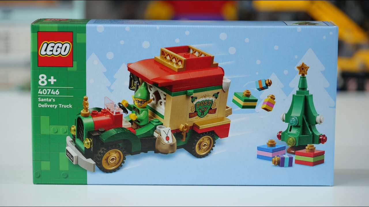LEGO 40746 Santa´s Delivery Truck - LEGO Speed Build Review - YouTube