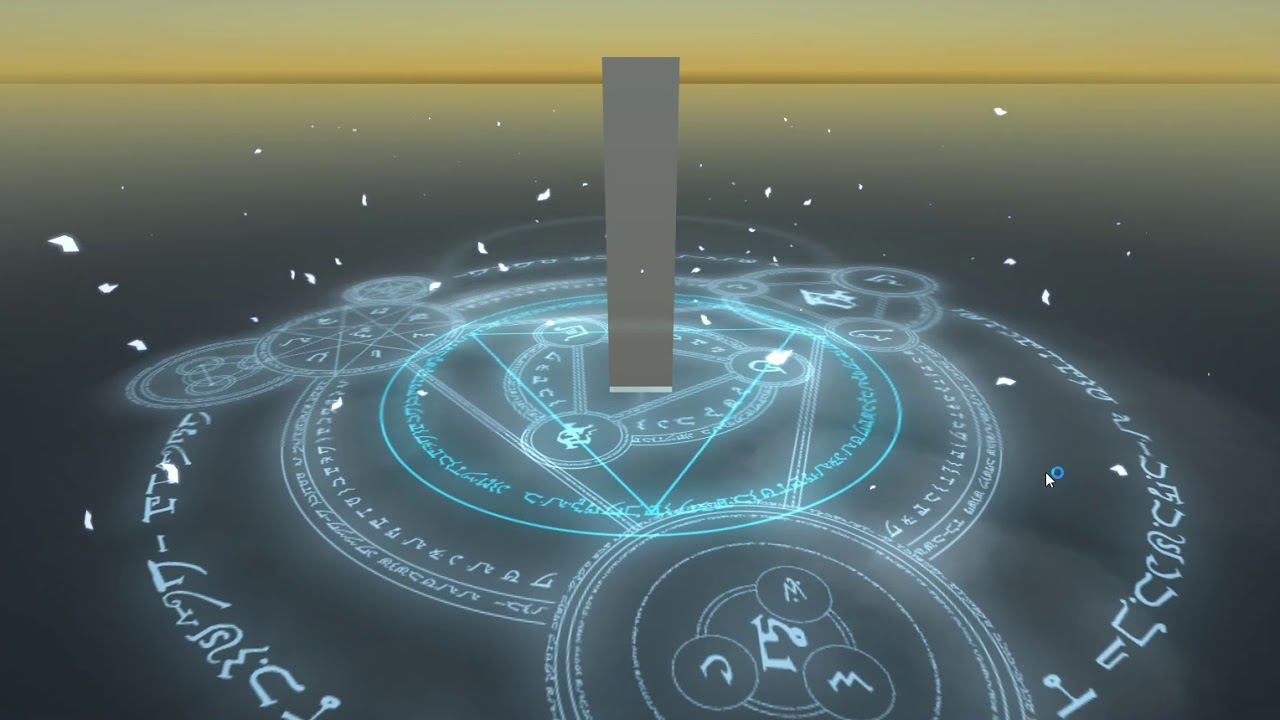 Unity VFX Magic Circle Spell Practice - YouTube