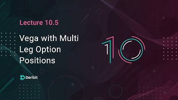 10.5 Vega for multi leg option positions - Deribit Options Course Basics