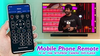 How to use mobile phone as a TV remote. Universal TV remote screenshot 4