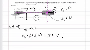 Dynamics - Instantaneous Center of Zero Velocity example 5