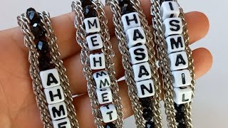 Isimli Tesbih Yapımı Erkeklere Yapılacak En Güzel Hediye Olmalı Izleyin Derim