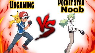 Defeating My Noob Friend Poke Star Yt In Pokect Fantasy Ubgaming Vs Poke Star