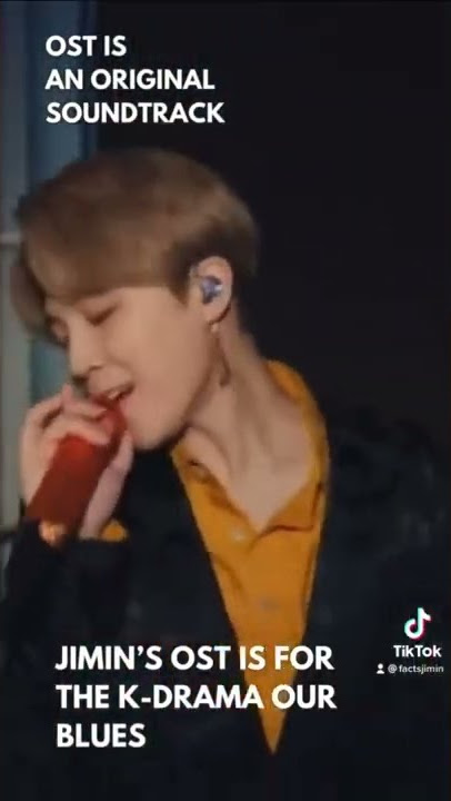 JIMIN OST IS COMING [for the Kdrama OUR BLUES] Repost Allowed ☑