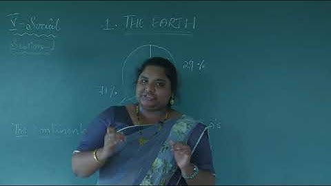 THE EARTH | CLASS 5 | SOCIAL STUDIES | CHAPTER 1