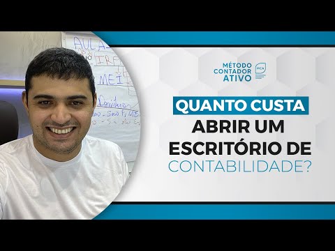 QUANTO CUSTA ABRIR